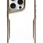 Uray store Apple iPhone 16 Pro Max Kılıf Boyi Silikon Kapak - Desert