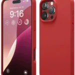 Uray store Apple iPhone 16 Pro Max Kılıf First Silikon - Kırmızı