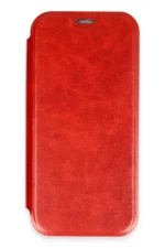 Uray store Apple iPhone 16 Pro Max Kılıf Flip Cover - Kırmızı - Görsel 2