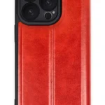 Uray store Apple iPhone 16 Pro Max Kılıf Flip Cover - Kırmızı