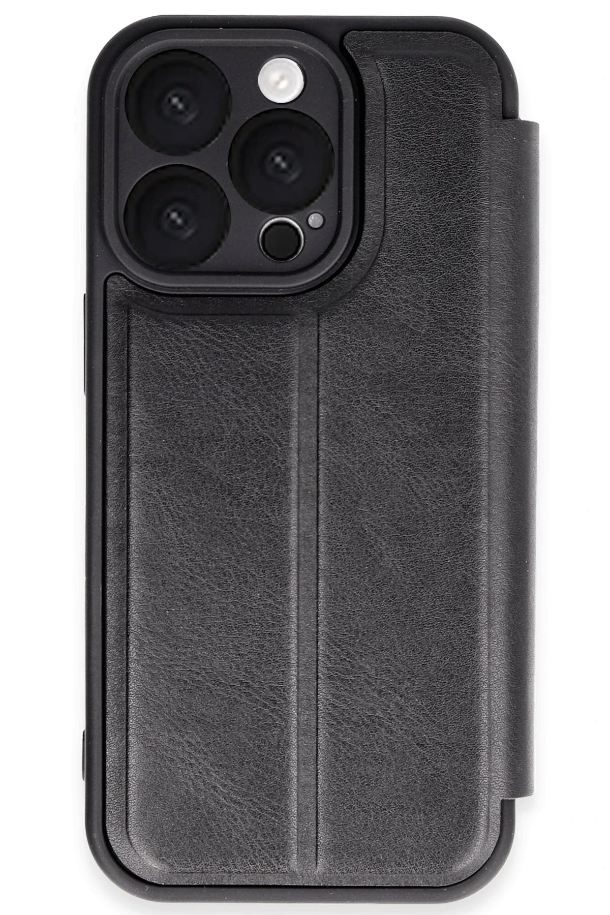 newface-iphone-16-pro-max-kilif-flip-cover-siyah-default Uray store Apple iPhone 16 Pro Max Kılıf Flip Cover - Siyah - Görsel 1