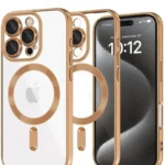 Uray store Apple iPhone 16 Pro Max Kılıf Kross Magneticsafe Kapak - Çöl Titanyum