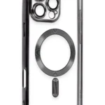 Uray store Apple iPhone 16 Pro Max Kılıf Kross Magneticsafe Kapak - Siyah