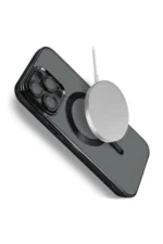 Uray store Apple iPhone 16 Pro Max Kılıf Kross Magneticsafe Kapak - Siyah - Görsel 3
