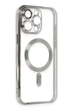 Uray store Apple iPhone 16 Pro Max Kılıf Kross Magneticsafe Kapak - Titan Gri - Görsel 2