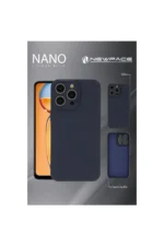 Uray store Apple iPhone 16 Pro Max Kılıf Nano içi Kadife Silikon - Mavi - Görsel 2