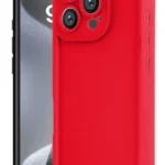 Uray store Apple iPhone 16 Pro Max Kılıf Viera Silikon - Kırmızı