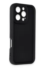 Uray store Apple iPhone 16 Pro Max Kılıf Viera Silikon - Siyah - Görsel 2