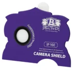 Uray store Apple iPhone 16E Bilvis Titan Kamera Lens - Siyah