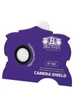 Uray store Apple iPhone 16E Bilvis Titan Kamera Lens - Siyah