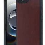 Uray store Apple iPhone 16E Kılıf Aras Deri Kapak - Bordo