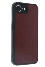 Uray store Apple iPhone 16E Kılıf Aras Deri Kapak - Bordo - Görsel 3