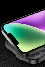 Uray store Apple iPhone 16E Kılıf Auto Focus Karbon Kapak - Kahverengi - Görsel 2