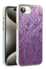 Uray store Apple iPhone 16E Kılıf Blade Aynalı Desenli Kapak - Desen 2