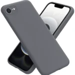 Uray store Apple iPhone 16E Kılıf First Silikon - Gri