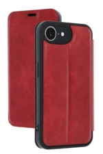 Uray store Apple iPhone 16E Kılıf Flip Cover - Kırmızı