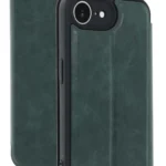 Uray store Apple iPhone 16E Kılıf Flip Cover - Koyu Yeşil