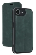 Uray store Apple iPhone 16E Kılıf Flip Cover - Koyu Yeşil
