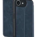 Uray store Apple iPhone 16E Kılıf Flip Cover - Lacivert