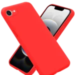 Uray store Apple iPhone 16E Kılıf Nano içi Kadife Silikon - Kırmızı