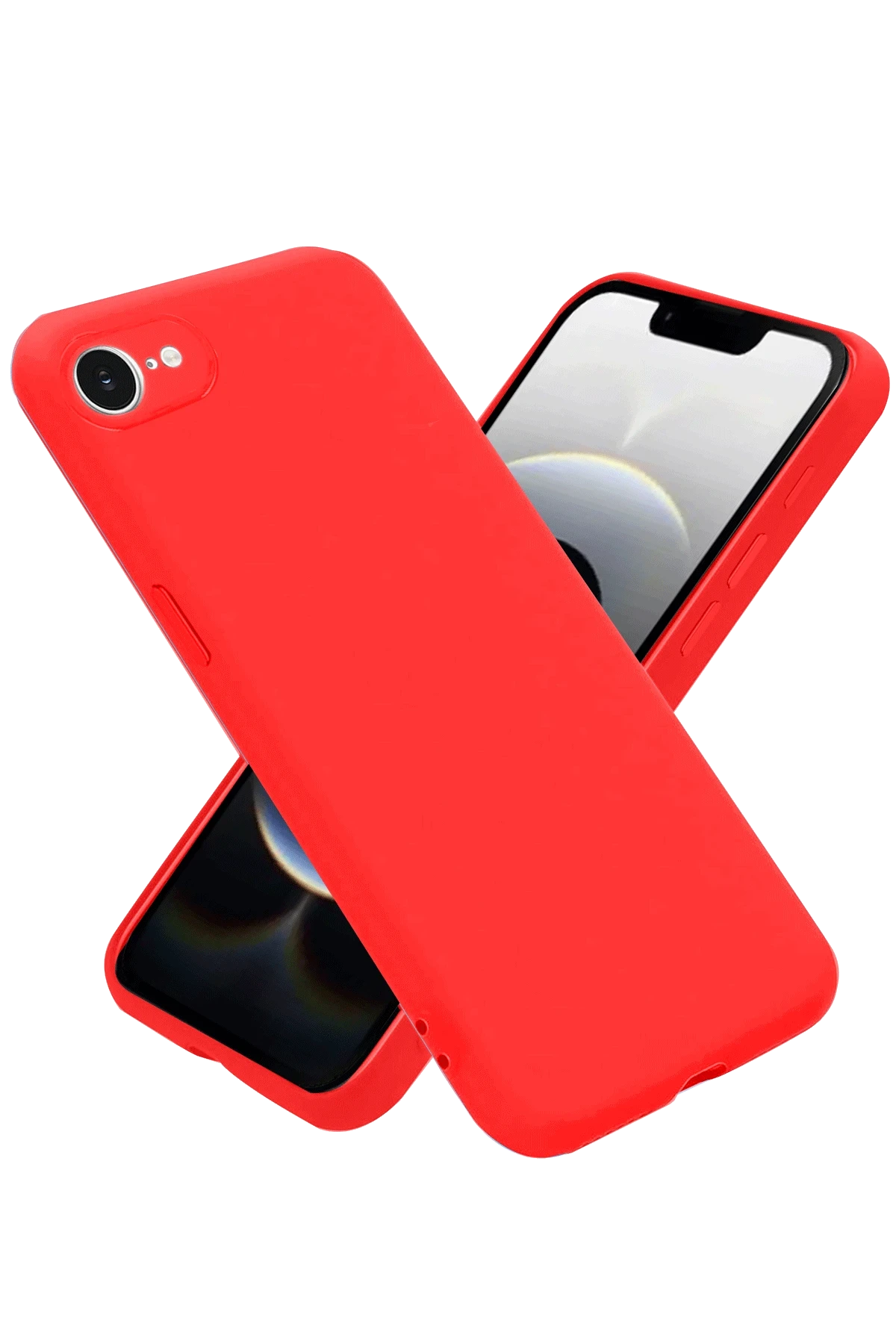 newface-iphone-16e-kilif-nano-ici-kadife-silikon-kirmizi-default Uray store Apple iPhone 16E Kılıf Nano içi Kadife Silikon - Kırmızı - Görsel 1