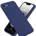 Uray store Apple iPhone 16E Kılıf Nano içi Kadife Silikon - Lacivert