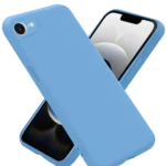 Uray store Apple iPhone 16E Kılıf Nano içi Kadife Silikon - Mavi