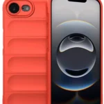 Uray store Apple iPhone 16E Kılıf Optimum Silikon - Kırmızı