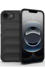 Uray store Apple iPhone 16E Kılıf Optimum Silikon - Siyah