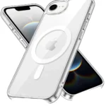 Uray store Apple iPhone 16E Kılıf Pc Real Magsafe Kapak - Şeffaf
