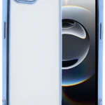 Uray store Apple iPhone 16E Kılıf Razer Lensli Silikon - Açık Mavi