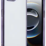 Uray store Apple iPhone 16E Kılıf Razer Lensli Silikon - Mor