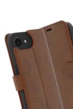 Uray store Apple iPhone 16E Kılıf Trend S Plus Kapaklı Kılıf - Taba - Görsel 2