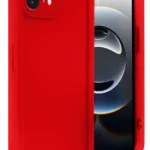 Uray store Apple iPhone 16E Kılıf Viera Silikon - Kırmızı