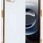 Uray store Apple iPhone 16E Kılıf Volet Silikon - Beyaz