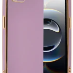 Uray store Apple iPhone 16E Kılıf Volet Silikon - Mor