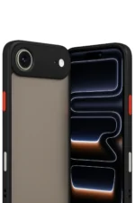 Uray store Apple iPhone 17 Air Kılıf Montreal Silikon Kapak - Siyah - Görsel 2