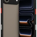 Uray store Apple iPhone 17 Air Kılıf Montreal Silikon Kapak - Siyah