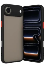 Uray store Apple iPhone 17 Air Kılıf Montreal Silikon Kapak - Siyah