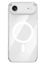 Uray store Apple iPhone 17 Air Kılıf Pc Real Magsafe Kapak - Şeffaf