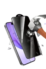 Uray store Apple iPhone 17 Bilvis 5D Privacy Diamond Hayalet Cam Ekran Koruyucu - Görsel 3