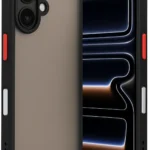 Uray store Apple iPhone 17 Kılıf Montreal Silikon Kapak - Siyah