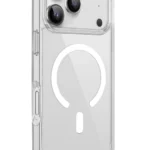 Uray store Apple iPhone 17 Pro Kılıf Pc Real Magsafe Kapak - Şeffaf