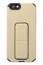 Uray store Apple iPhone 6 Kılıf Mega Standlı Silikon - Gold