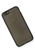 Uray store Apple iPhone 6 Kılıf Montreal Silikon Kapak - Siyah - Görsel 3