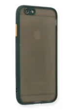 Uray store Apple iPhone 6 Kılıf Montreal Silikon Kapak - Yeşil - Görsel 2