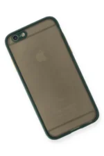 Uray store Apple iPhone 6 Kılıf Montreal Silikon Kapak - Yeşil - Görsel 3