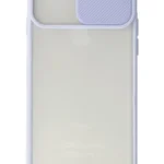 Uray store Apple iPhone 6 Kılıf Palm Buzlu Kamera Sürgülü Silikon - Lila
