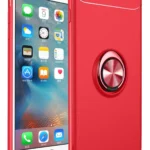 Uray store Apple iPhone 6 Kılıf Range Yüzüklü Silikon - Kırmızı
