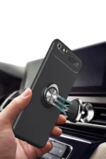 Uray store Apple iPhone 6 Kılıf Range Yüzüklü Silikon - Kırmızı - Görsel 6